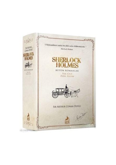 Sherlock Holmes Bütün Romanları Tek Cilt Özel Basım Ciltli Sır Ar