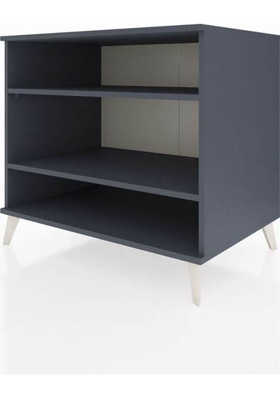 Kronos Şifonyer 2 Raflı 88x59x80 Antrasit-antrasit Antrasit
