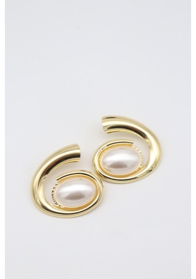 Çelik Küpe 14 K-17213 40mm Çok Renkli