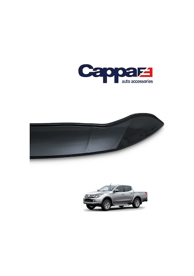 Cappafe Mitsubishi L200 Ön Kaput Koruma Rüzgarlık 4Mm Abs 15-1
