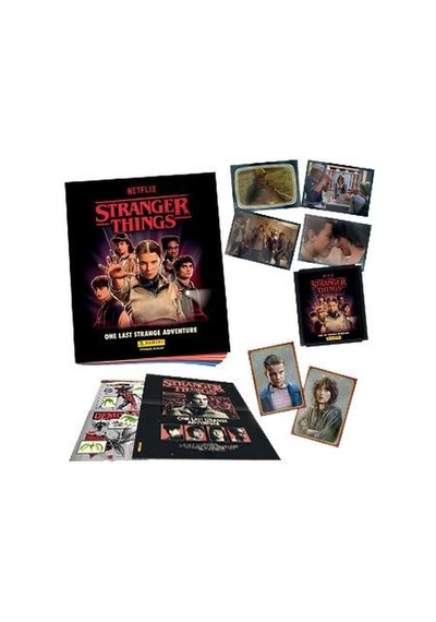 Panini Stranger Things Çıkartma Albümü 48 Sayfa 200 Sticker Serisi Posterli Yapıştırma Albüm