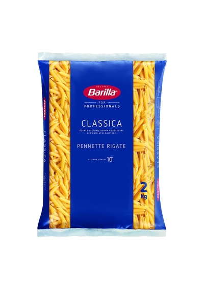 Barilla Penne Kalem Makarna 2kg - İtalyan Kalitesi 3'li Ekonomik Paket - 3 Adet Tarı