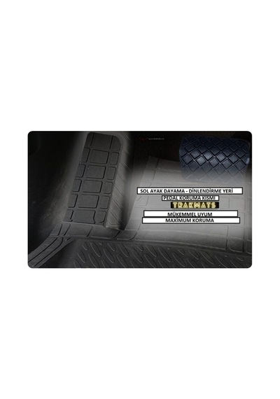 Trakmats Kyb38000 2013 Unıversal Oto Paspas Lüks Yeni Krom Suzuki Sx4 S-cross İle Uyumlu