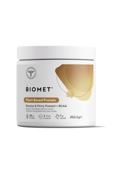 Bıomet Plant Based Protein - Bezelye & Pirinç Proteini + Bcaa