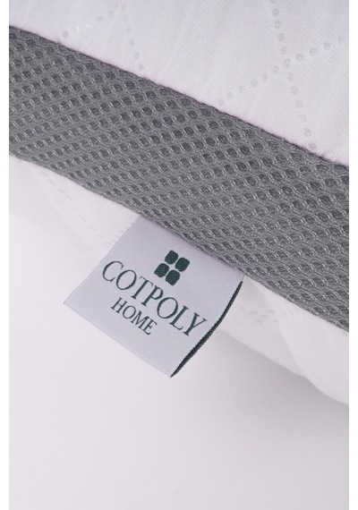 Klimalı Yastık 50x70 Cm Terletmeyen, Hava Alan Mikrofiber Uyku Yastığı Gri