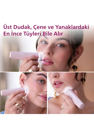Philips Yüz Tüy Alma Makinesi -BRR454/00 1