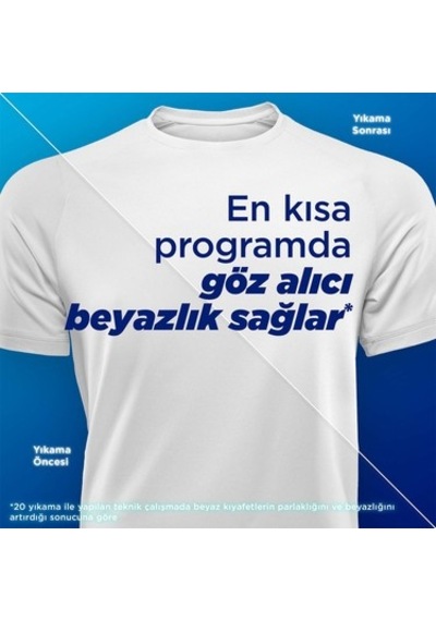 1480 Ml Ultra Beyaz Sıvı Çamaşır Deterjanı İle Temizlik 1