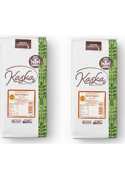 Kaşka Kastamonu Siyez Bulguru Pilavlık 2 KG 93 - 1
