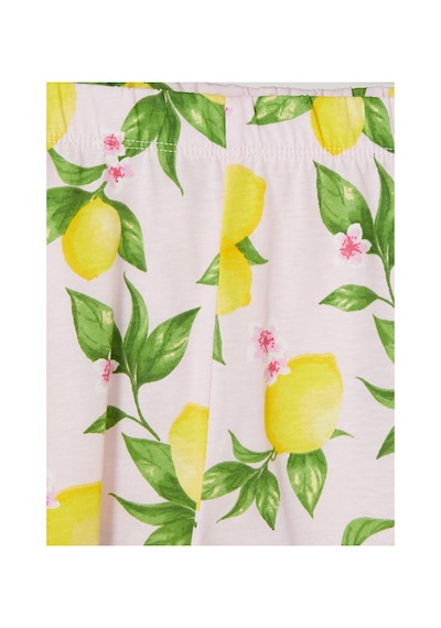Lcw Dream Pembe Limon Desenli Kadın Şort Pijama Alt