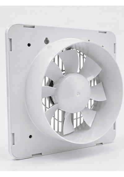 150 Mm Dekoratif Aspiratör 20,8 X 20,8 Cm 20 W 320 M³/h Duvar Ve Tan Tipi Halandırma Fanı