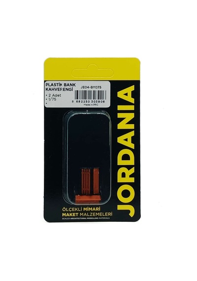 Jordania Plastik Bank Kahverengi 1/075 21 Mm Je04-by075 Çok Renkli