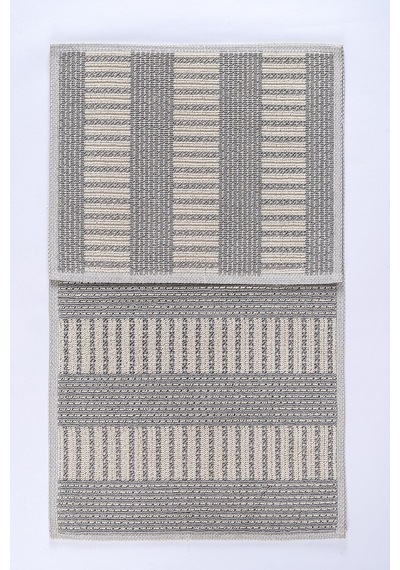 2 Li Bukle Banyo Takımı Banyo Tekstili/modern/doğal/sade/şık Kaymaz Taban -784 Gray5