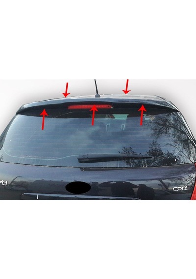 Kia Ceed 1 Spoiler Bagaj Gt Fiber 2006 2012