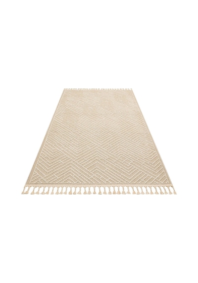 Eko Halı Soho Sh 12 Beige Hav Toz Vermaz Hasır Dokuma Modern Makine Halısı Bej