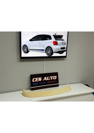 Vw Polo Uyumlu Wrc Bagaj Spoiler Plastik İthal Sıfır Ürün