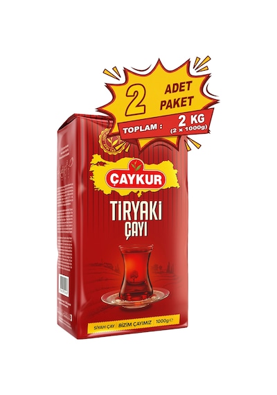 Tiryaki Dökme Çay 1000 Gr. İkili Paket