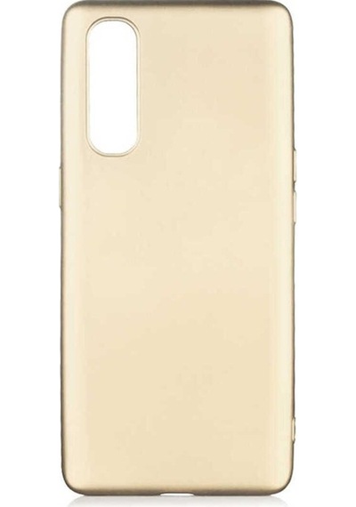 Oppo Reno 3 Pro 5g Kılıf Zore Premier Silikon Kapak Gold