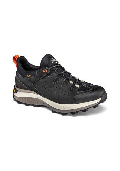 Lomer Italy Mercury Mtx Waterproof Vibram Deri Erkek Ayakkabı Black Siyah