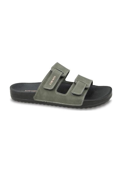 Ceyo Bahama-16 Anatomik Taban Erkek Terlik Haki 40-45 Haki