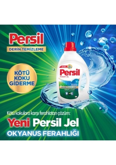 2470 Ml Okyanus Ferahlığı İle Sıvı Çamaşır Deterjanı 1