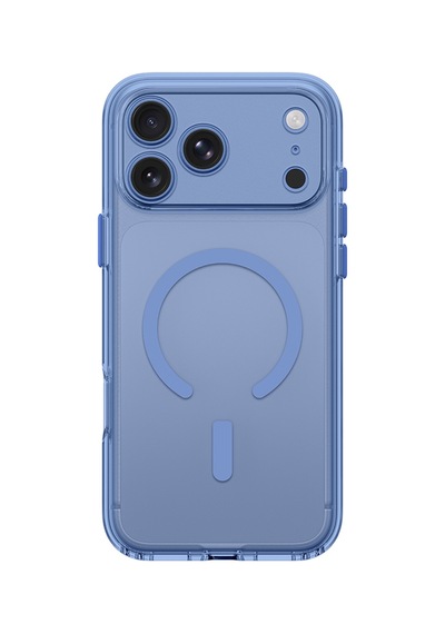 Apple iPhone Uyumlu 18 Pro Max Kılıf M-safe Özellikli Kamera Korumalı Amazingthing Minimal Lens Serisi Kapak Mavi