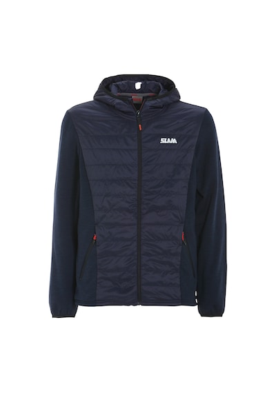 Slam Act Hood Hybrıd Fleece W13 Lacivert