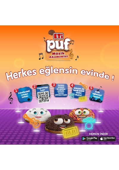 Eti Puf ile Evde Eğlence Paketi 1