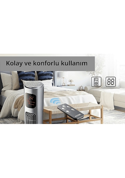 Koenıc KTF 100 Kule Tipi Vantilatör