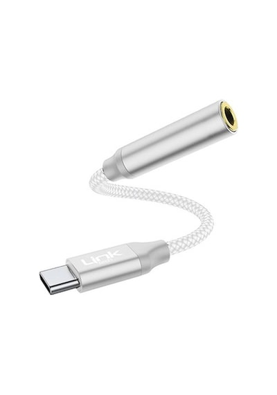 Linktech A195 Type-C - 3.5Mm Jack Kulaklık Dönüştürücü