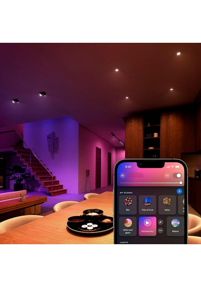 4.2w Renkli Akıllı Spot Ampul Gu10 Bluetooth Uyumlu, Alexa, Apple Home Ve Google Assistant İle Sesli Kontrol - 25.000 Saat Ampul Kullanım Ömrü Diğer