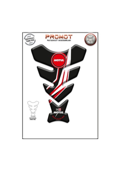 Universal Motosiklet Tank Pad 3d Sticker 0094 Diğer