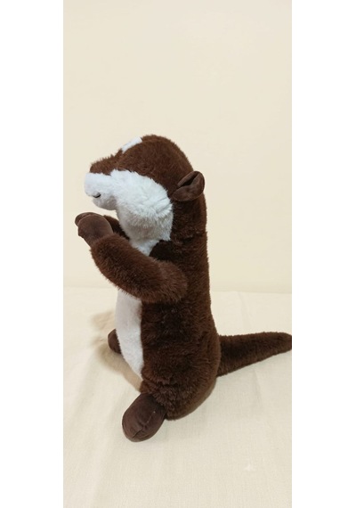Peluş Su Samuru 50 Cm Kahverengi