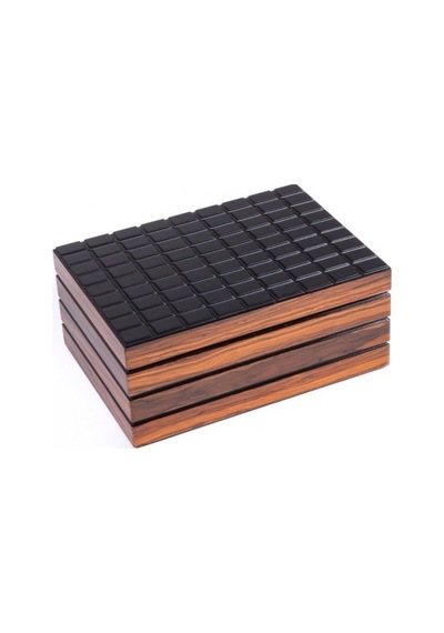 Parmida Humidor Puro Saklama Kutusu - Siyah/kahverengi 0165