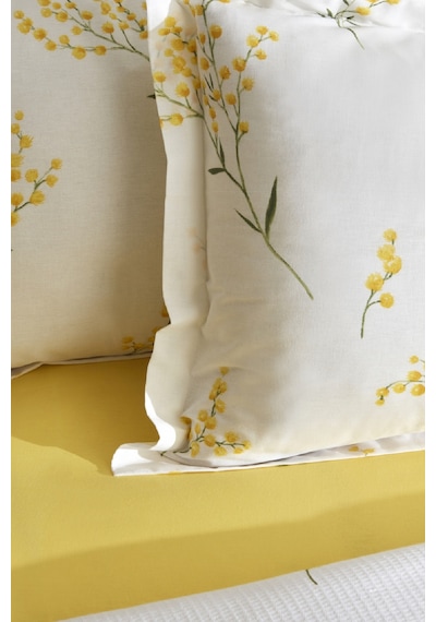Karaca Home Loretta %100 Pamuk Tek Kişilik Pike Takımı Sarı Sarı