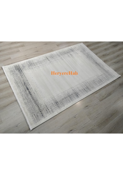 Lagos Xw Lgs 08 Cream Sılver Hav Toz Vermez Modern Makina Halısı
