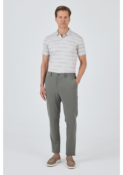 İmza Koyu Yeşil Esnek Yandan Cepli Casual Slim Fit Jogger Pantolon 1003250162 Koyu Yeşil İmza Koyu Yeşil Esnek Yandan Cepli Casual Slim Fit Jogger Pantolon 1003250162 Koyu Yeşil