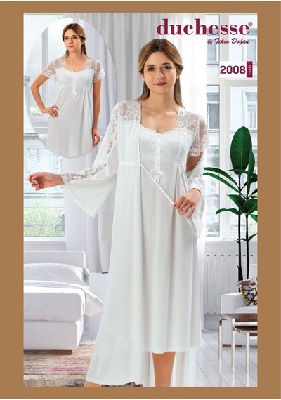 Duchesse 2008 Hamile Lohusa Gecelik Sabahlık Takım (487714144)