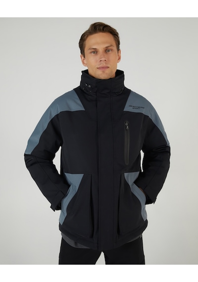 Skechers M Outerwear Padded Jacket Erkek Siyah Mont S242035-001 Siyah
