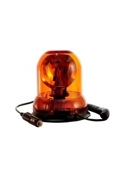 Tepe Döner Lamba Mıknatıslı 24Volt Sarı