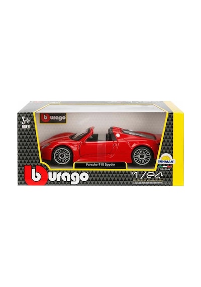 21076 1:24 Porsche 918 Spyder Model Araba