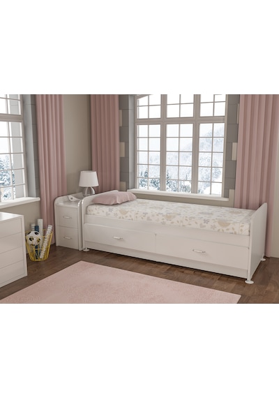 Patiko Sw 703a Büyüyebilen Bebek Odası Takımı Beyaz