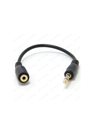 4 Kutuplu 3.5Mm Erkek To 2.5Mm Dişi Stereo Ses Kablosu