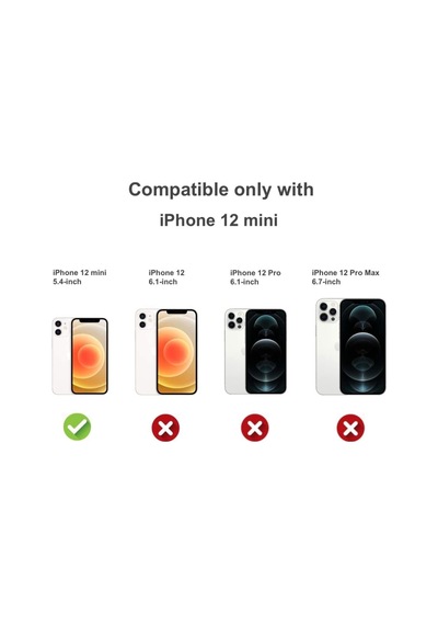 Iphone 12 Mini Uyumlu Şeffaf Yüksek Kalite Ve Koruyucu Kapak Şeffaf