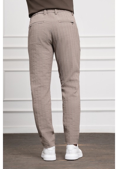 Morven Erkek Vizon Poliviskon Jogger Dynamic Fit Rahat Kesim Pantolon 25ms003014405 Vizon