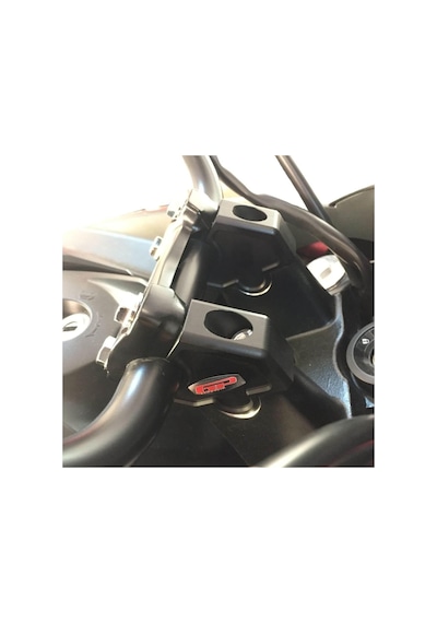 GP Kompozit Honda NC 700 X-S / NC 750 X-S 2012-2025 Uyumlu Gidon Yükseltme Siyah