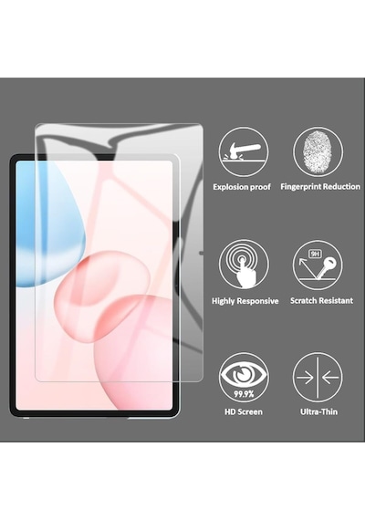 Honor Pad 10 12.1 Inç İle Uyumlu Tam Koruma Nano Esnek Tablet Kırılmaz Ekran Koruyucu