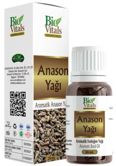 Bio Vitals Anason Yağı 20ml 2 Adet