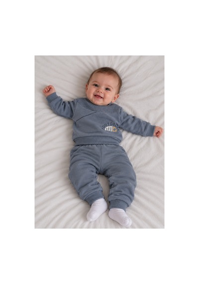 Caramell Erkek Bebek İkili Takım 2202 1985 2712 İndigo Fundey İndigo Fundey