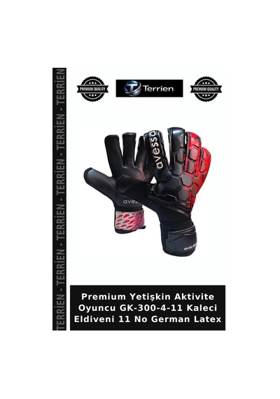 Premium Yetişkin Aktivite Oyuncu Gk-300-4-11 Kaleci Eldiveni 11 No German Latex Çok Renkli