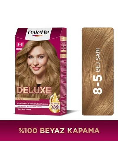 Saç Boyası 8-5 Bej Sarı 50 Mililitre